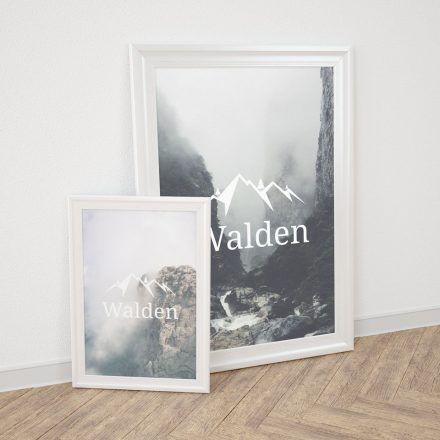 walden-small-and-big-poster-frame-mockup