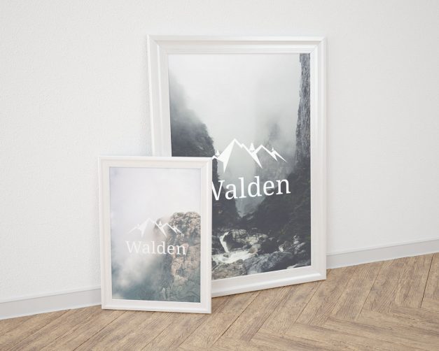 walden-small-and-big-poster-frame-mockup